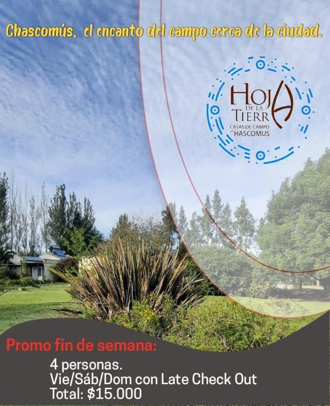 Cabanas Hoja De La Tierra Chascomús Zewnętrze zdjęcie